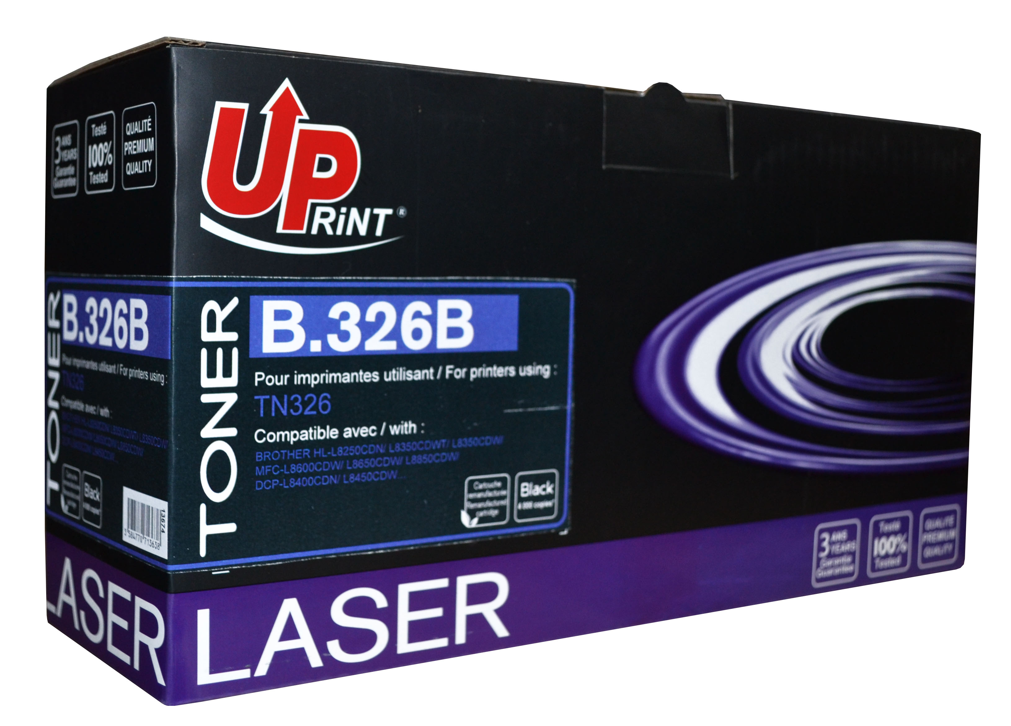 BROTHER TN-326BK Uprint